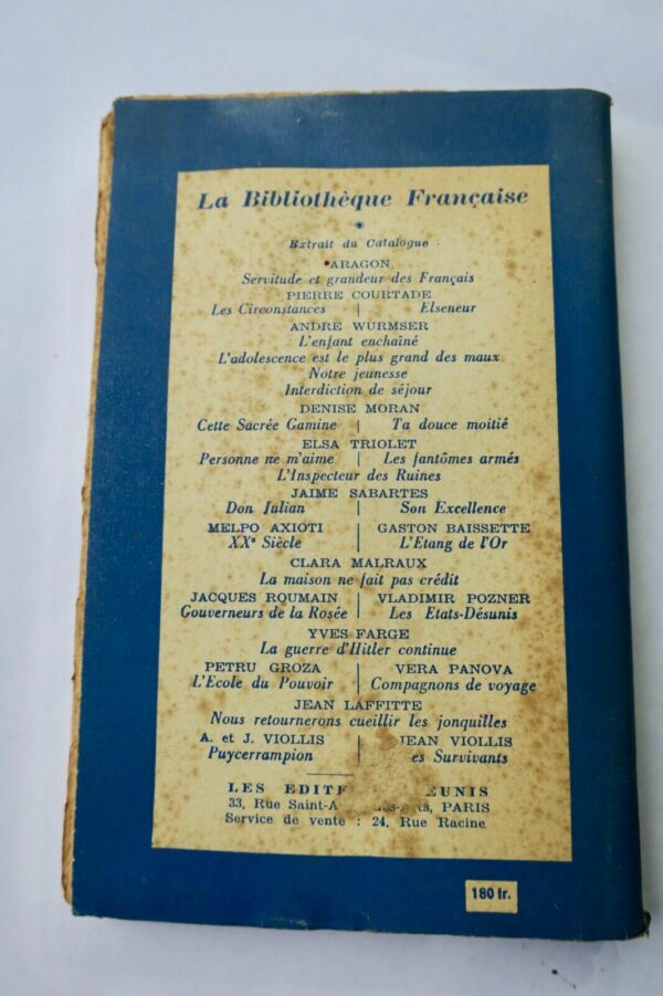 ARAGON Louis Les communistes  Février-septembre 1939  + photo – Image 3