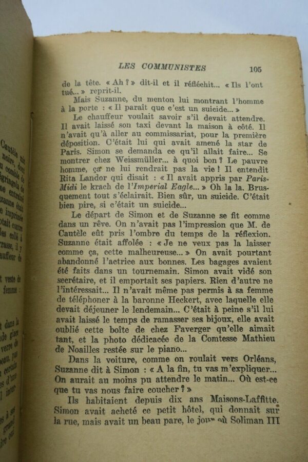 ARAGON Louis Les communistes  Février-septembre 1939  + photo – Image 5