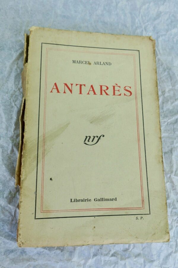 ARLAND MARCEL ANTARES S.P. + dédicace – Image 3