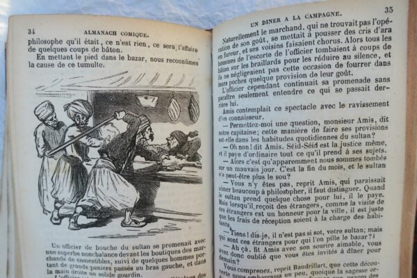 Almanach Comique Pittoresque Drolatique Critique et Charivarique 1858,1859, 1860 – Image 9