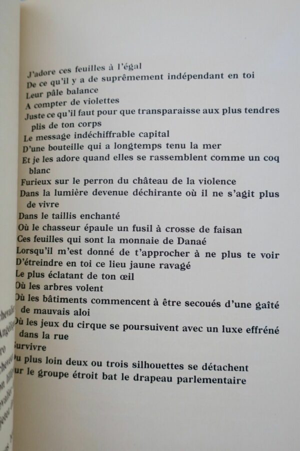 André Breton. L'Air de l'Eau. Editions " Cahiers d'Art " 1934 – Image 3