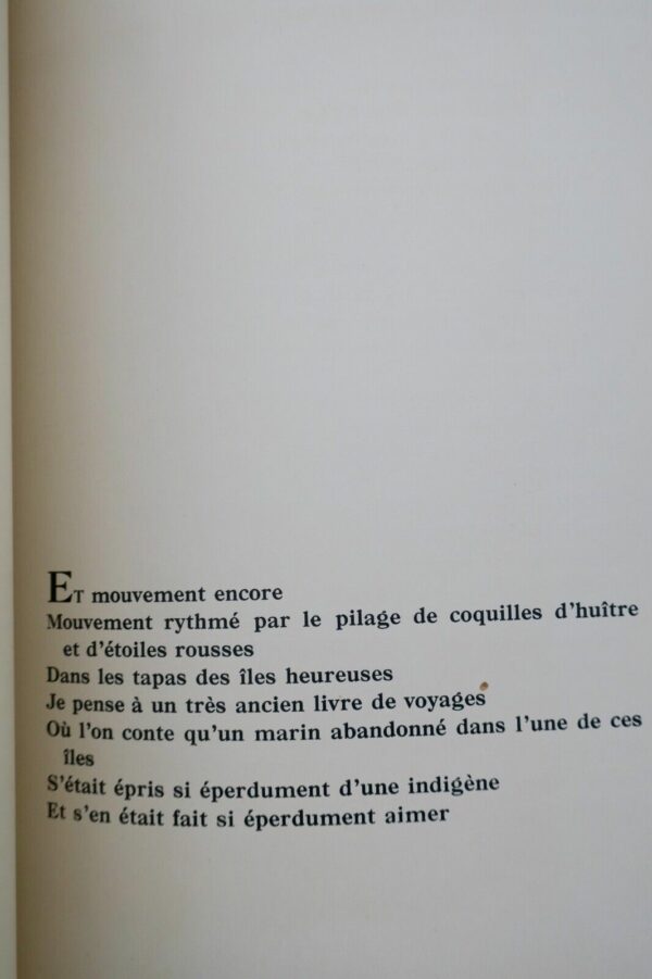 André Breton. L'Air de l'Eau. Editions " Cahiers d'Art " 1934 – Image 4