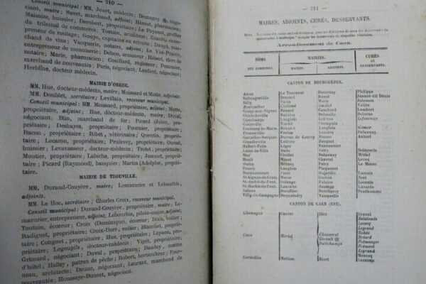 Annuaire administratif du département du Calvados 1883 – Image 3