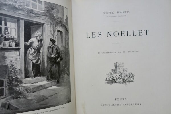 BAZIN . Les Noellet, illustrations de G. Dutriac demi-maroquin – Image 6