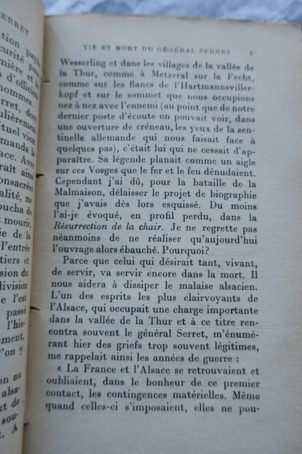 BORDEAUX (Henry). Pour l'Alsace. Vie et mort du général Serret – Image 6