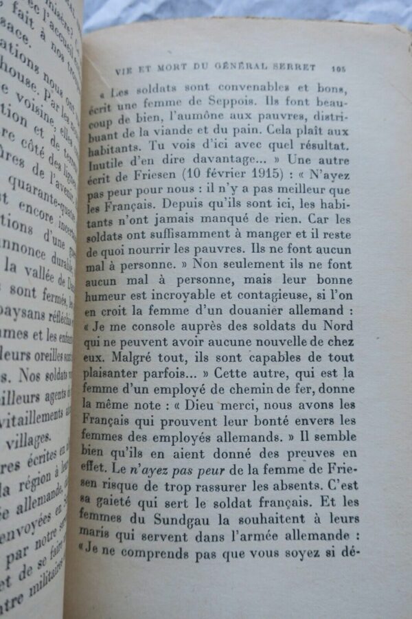 BORDEAUX (Henry). Pour l'Alsace. Vie et mort du général Serret – Image 5