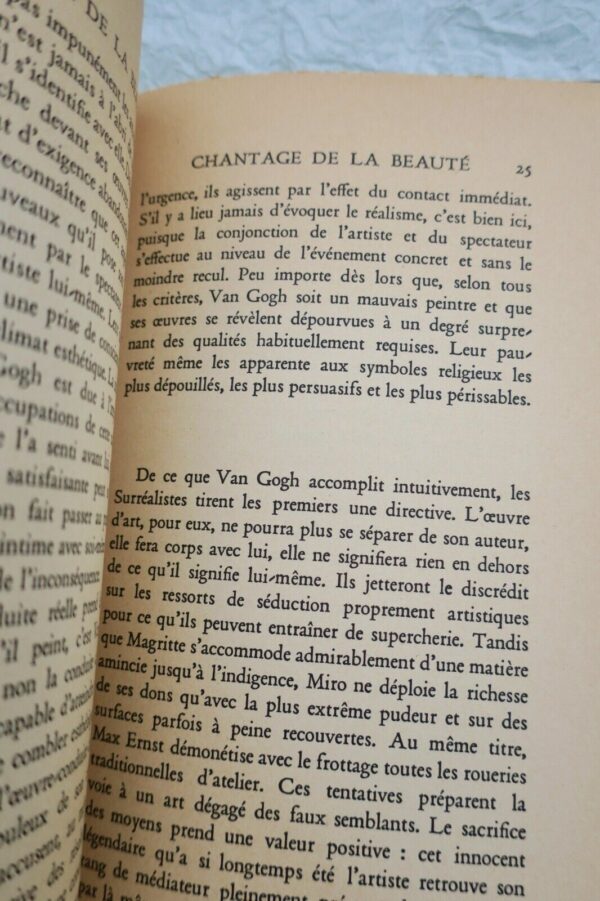 BRETON André LEBEL Robert. Chantage à la beauté. Petit colloque initial – Image 3