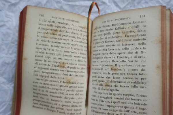 BUONARROTI Rime e lettere. Precedute dalla Vita scritta da Condivi mini book – Image 5