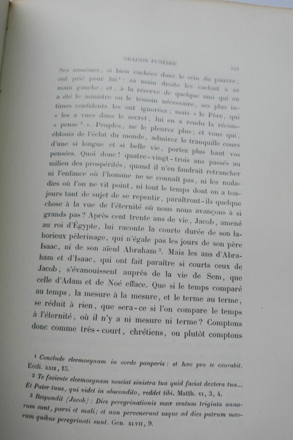 Bossuet, (Jacques Bénigne). Les Oraisons funèbres 1874 – Image 6