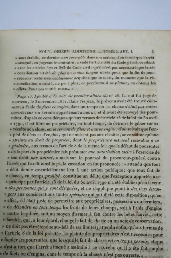 CARNOT (Joseph-François-Claude). De l'Instruction criminelle – Image 6