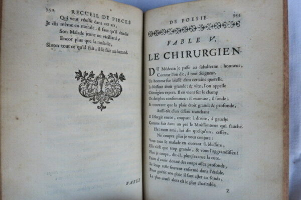 CERCEAU. Recueil de poësies diverses 1726 – Image 7