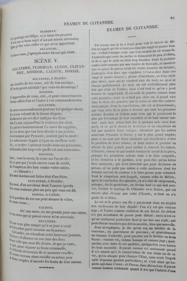 CORNEILLE  Oeuvres complètes de P. & Th Corneille, suivie 1862 – Image 8