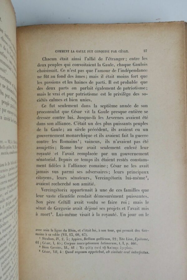 COULANGES HISTOIRE DES INSTITUTIONS POLITIQUES DE L'ancienne France Gaule – Image 6