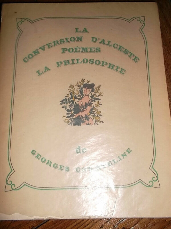 COURTELINE Georges LA PHILOSOPHIE DE GEORGES COURTELINE - LA CONVERSION D'ALCEST