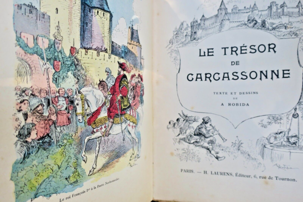 Carcassonne ROBIDA, A. (Albert) Le trésor de Carcassonne