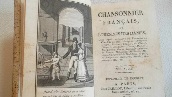 Chansonnier français ou etrennes des dames 1813 – Image 3