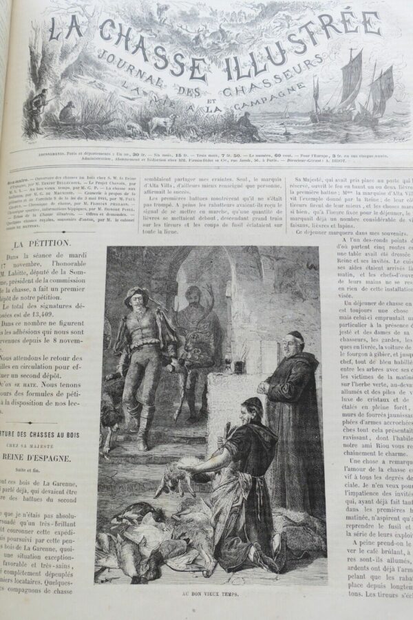 Chasse illustrée - Journal des chasseurs et de la vie à la campagne 1880 – Image 5