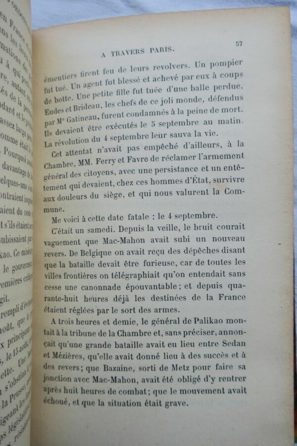 Comte d'Hérisson Journal d'un officier d'ordonnance Juillet 1870 - Février 1871 – Image 6