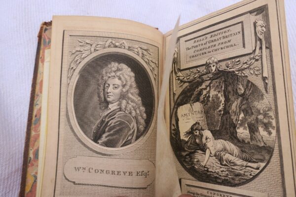 Congreve, William The Poetical Works of Will. Congreve. 1778