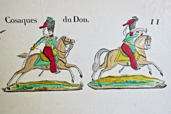 Cosaques du Don 32,5 x 42,5 cm