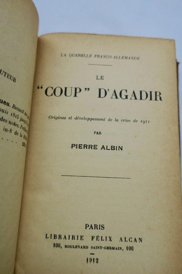 Coup d'Agadir - Origines et développement de la crise de 1911 – Image 3