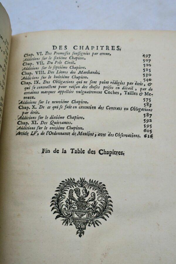 DANTY (N) Traité de la preuve par témoins en matière civile 1738 – Image 11