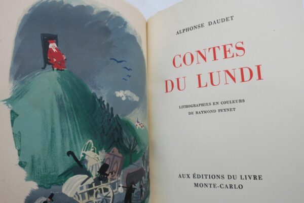 DAUDET Alphonse Contes du Lundi Lithographies en couleurs de Raymond Peynet – Image 7