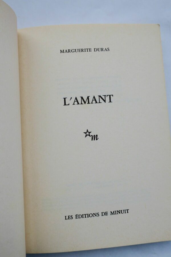 DURAS Marguerite L'AMANT 1984 – Image 8