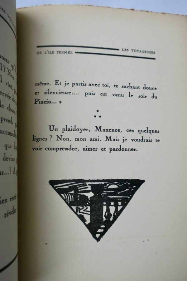 Daniel Rops H. Petiot les voyageuses de l'ile fermée + dédicace – Image 7