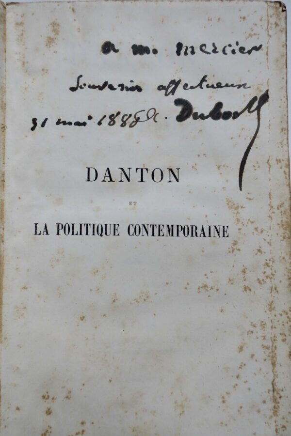 Danton et la politique, 1880 – Image 3