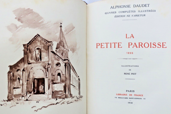 Daudet La petite paroisse, Fédor, Pages de vie, premier mensonge