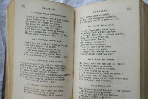 Désaugiers Chansons complètes et Poésies Diverses 1858 mini – Image 6