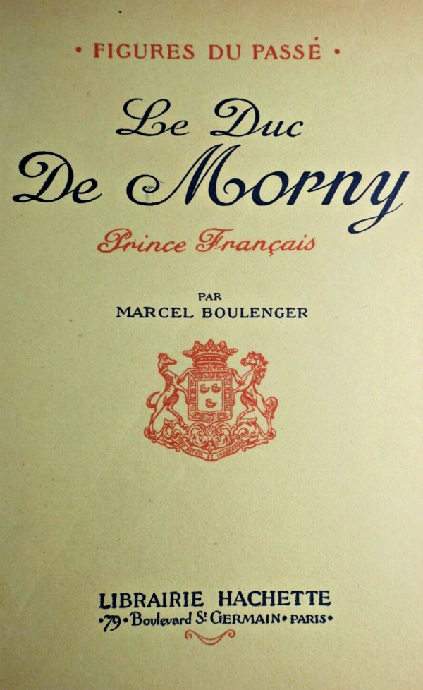 Duc de MORNY, Prince français 1925 – Image 3