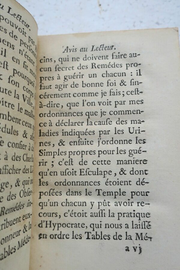 EROTIQUE LE MIROIR DES URINES PAR LESQUELLES ON VOIT & CONNOIT ...1762 – Image 8