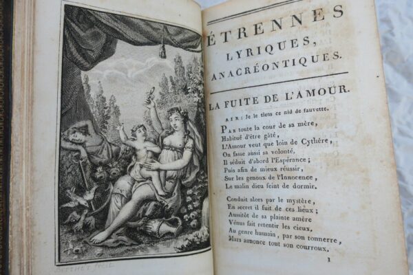 ETRENNES LYRIQUES, ANACRÉONTIQUES 1808 – Image 6