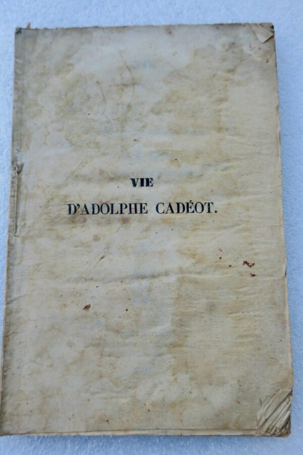 Fleurance GERS 32 vie de Adolphe Cadéot 1851 – Image 3