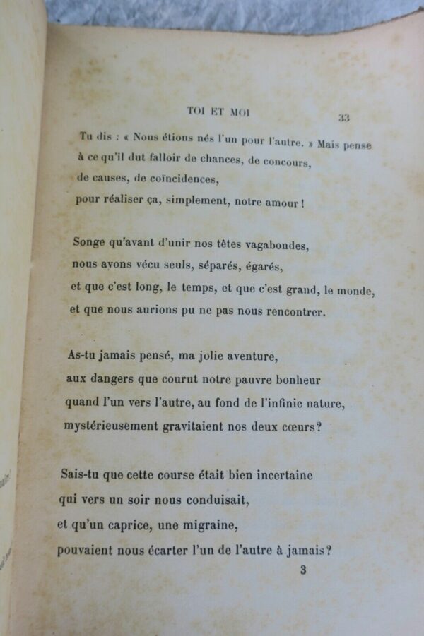 GERALDY Paul : Toi et moi  1913 EO + dédicace – Image 4