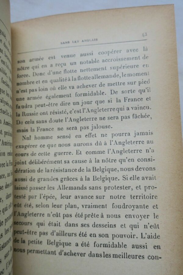 GOURMONT  Pendant la Guerre Lettres pour l'Argentine La culture allemande..1917 – Image 5