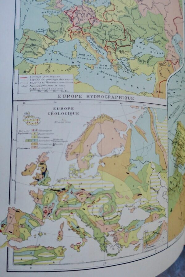 Géographie Atlas de géographie, physique, politique et historique 1896 – Image 18