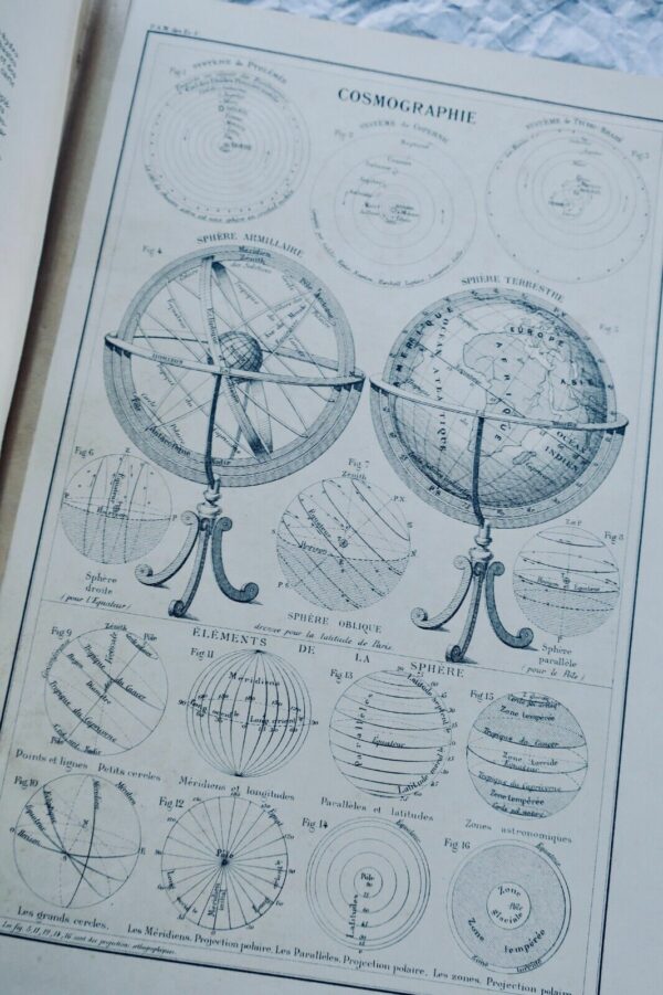 Géographie Atlas de géographie, physique, politique et historique 1896 – Image 23