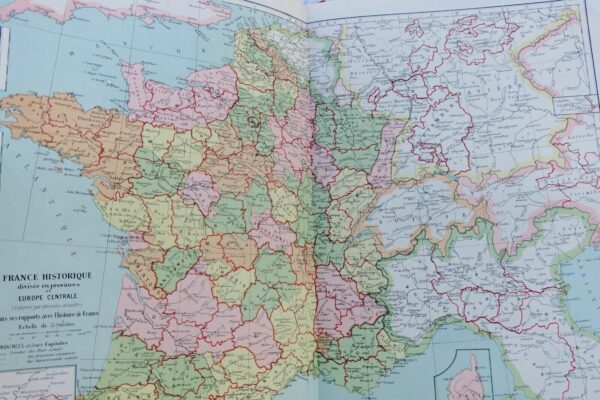 Géographie Atlas de géographie, physique, politique et historique 1896 – Image 5