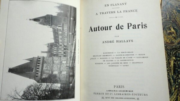 HALLAYS  Autour de Paris 1911 – Image 5