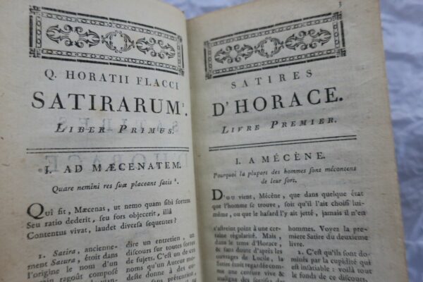 HORACE  Oeuvres d'Horace 1802 – Image 4