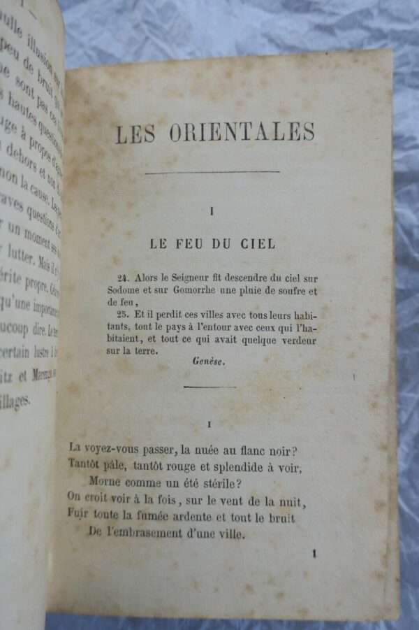 HUGO LES ORIENTALES 1857 Hetzel – Image 7