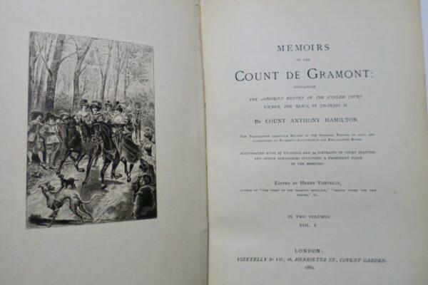 Hamilton  Memoirs of the Count De Gramont 1889 – Image 13