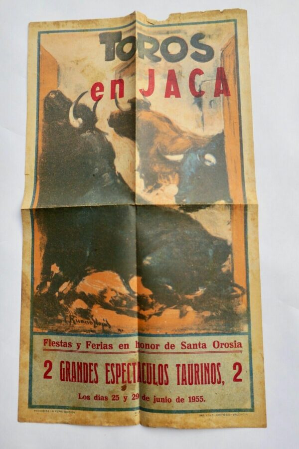 JACA Tauromachie CORRIDA 1955