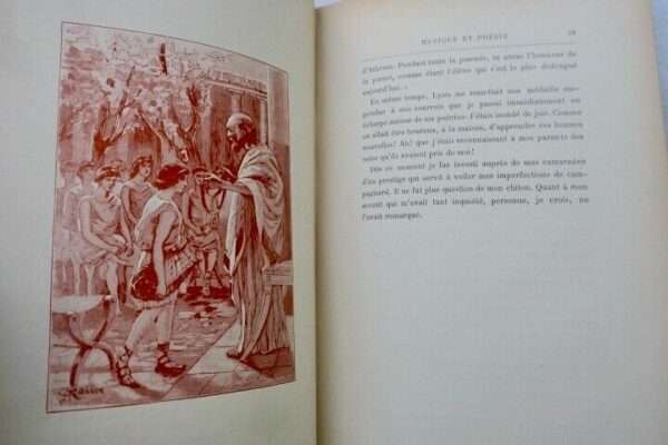 LAURIE André. Illustré par George ROUX. L'Écolier d'Athènes HETZEL – Image 9