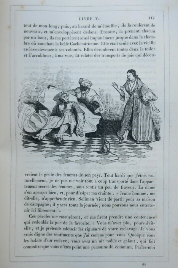 LE SAGE  Histoire de Gil Blas de Santillane - Vignettes de Jean Gigoux 1835 – Image 4