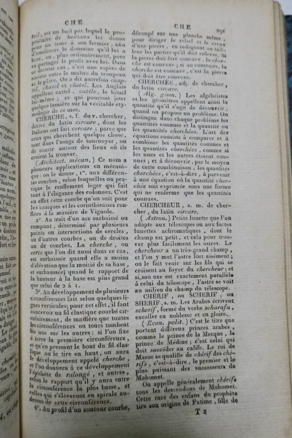 LUNIER Dictionnaire des Sciences et des Arts... – Image 3