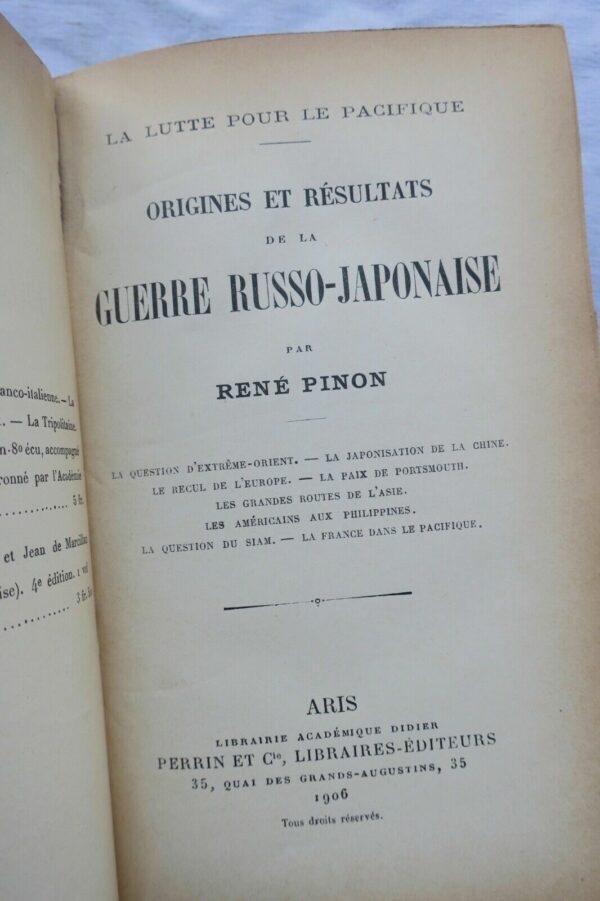 Lutte pour le Pacifique - Origines et résultats de la guerre russo-japonaise – Image 4